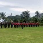 ‎Komandan Kokam Wilayah Jatim Tutup Diklat dan Pembaretan di Puslatpurmar 7 Lampon