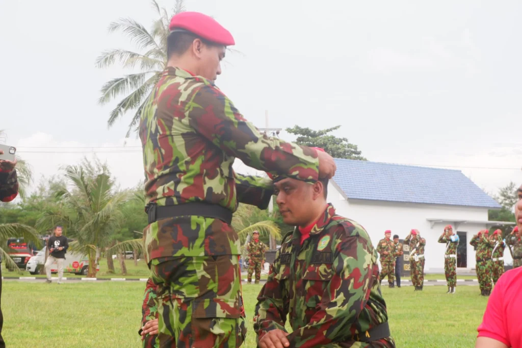 Dibaretkan untuk Berjuang: SMK Models Tuan Rumah Pelatihan dan Pembaretan Kokam Banyuwangi