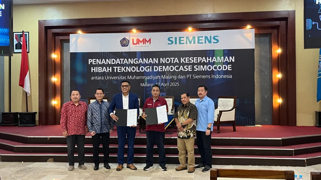 UMM-Siemens Kerjasama Percepatan Era digitalisasi