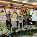 Aksi Memukau Semaphore HW Smamda di Musykerwil I PWNA Jatim