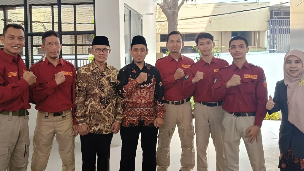 Tim Kosegu Tapak Suci Amankan Peresmian Gedung Sentral Perawatan RS Muhammadiyah Gresik