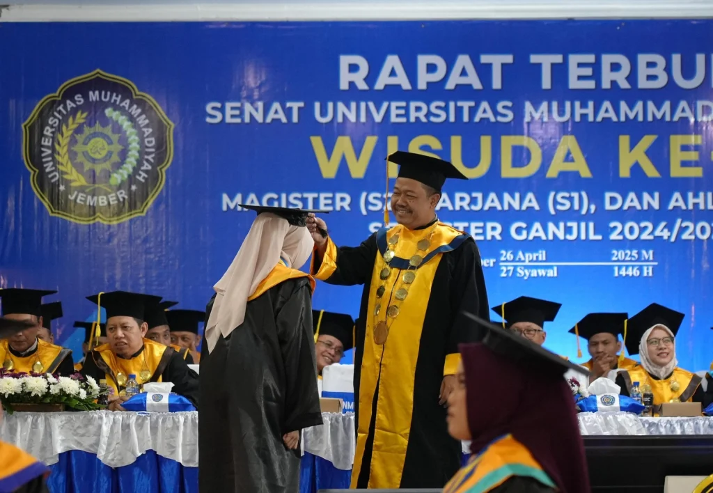 Unmuh Jember Sukses Luluskan 462 Wisudawan dalam Wisuda Ke-52