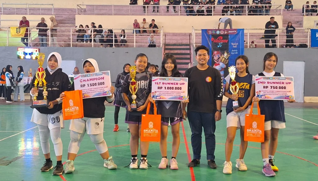 Kompetisi M1COSPORT Smamita Berakhir, Ini Raihan Para Juaranya