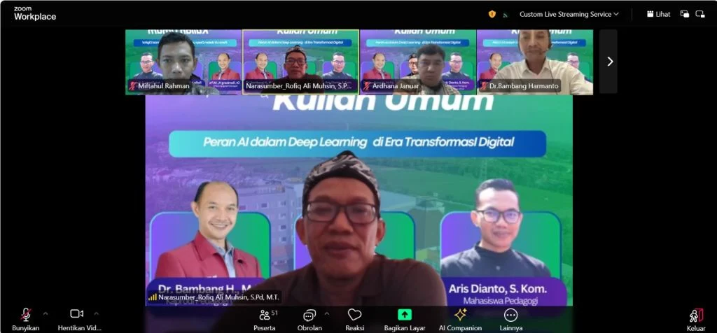 Guru Harus Melek AI, Pesan Kuat dari Kuliah Umum Umpo
