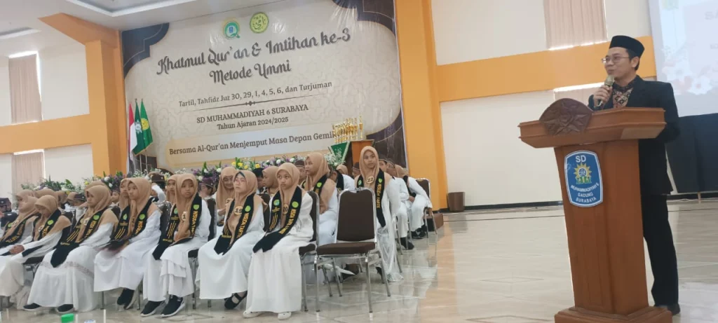 Janji Kepala Sekolah Bagi Peserta Khotmul Quran dan Imtihan Ke-3 SD Musix