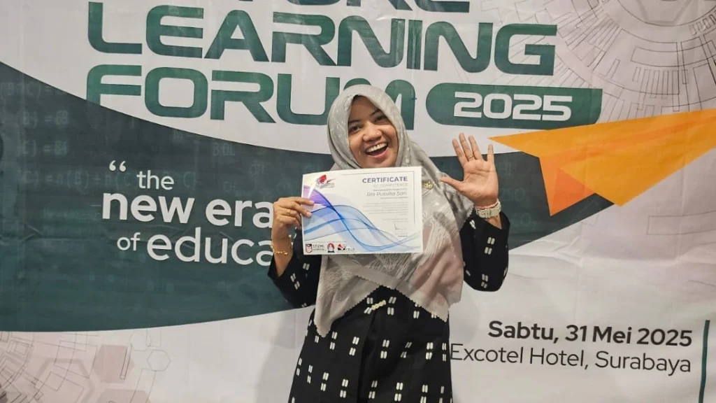 Kepala SDMM Ria Pusvita Sari Lulus Sertifikasi STEM Teaching Berstandar Internasional