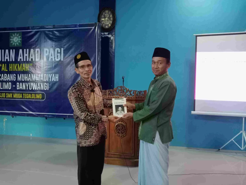 Doorprize Menarik Warnai Pengajian Ahad Pagi Al-Hikmah PCM Tegaldlimo