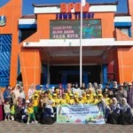 Kunjungan ke BPBD, KB TK ABA 7 Kalidawir Latih Anak Tanggap Bencana