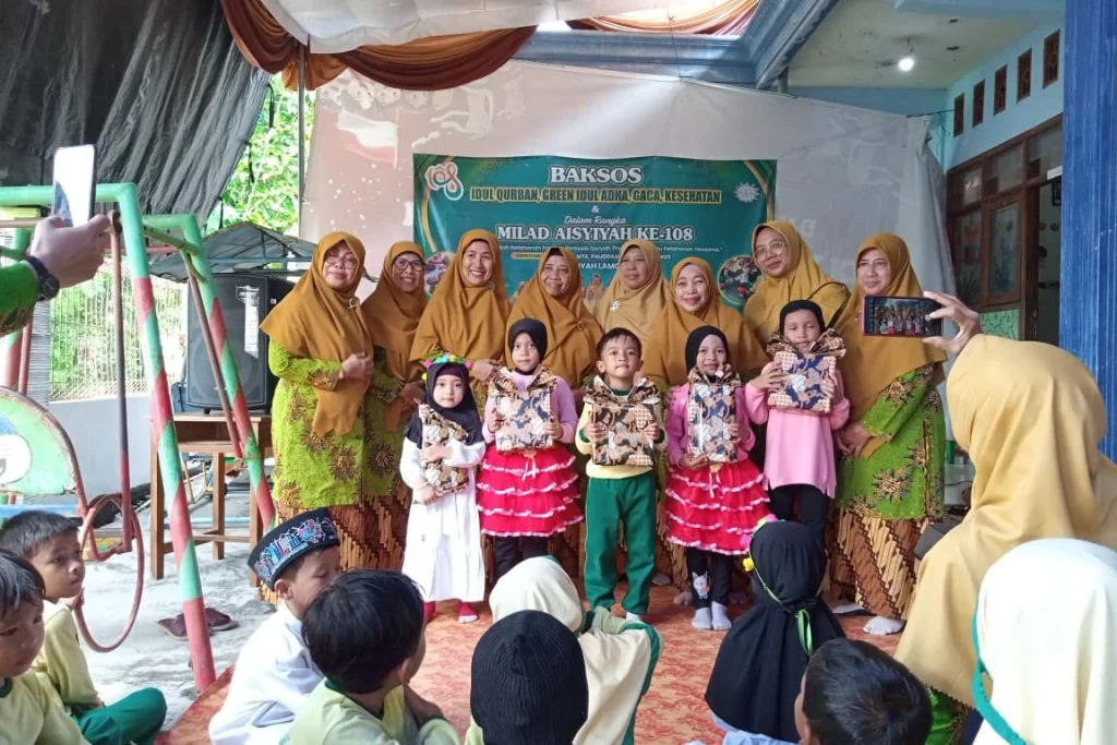 Dari Hafalan Hadis hingga Tarian: PAUD Aisyiyah Glagah Tampil Memukau di Baksos