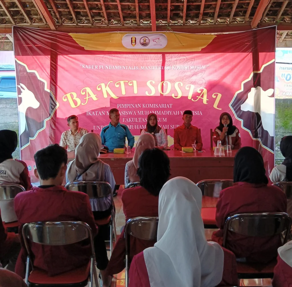 PK IMM Yustisia Gelar Bakti Sosial di Dusun Sendanggogor