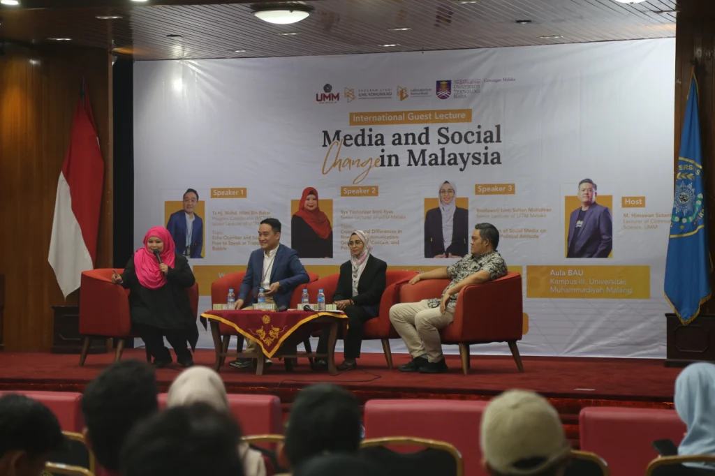 Menyelusuri Media Sosial di Malaysia, UMM Hadirkan Tiga Pakar UiTM