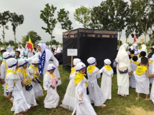 IGABA Cabang Paciran Gelar Manasik Haji Cilik