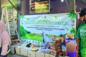 PCPM dan PCNA Tulangan Berkolaborasi Dakwah Terpadu di Pelosok Ranting