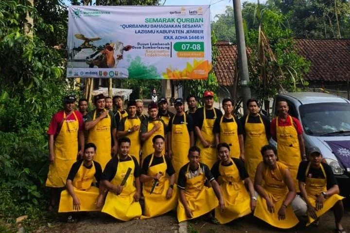 Sinergi untuk Sesama: Lazismu Jember Gandeng IMM UNEJ Gelar Semarak Qurban 1446 H
