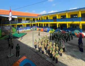 Semangat dan Kegembiraan Warnai Kemah Ceria Hizbul Wathan MI Musix