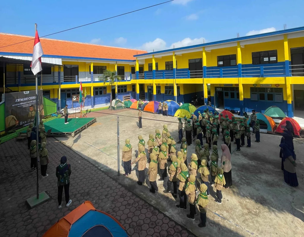 Semangat dan Kegembiraan Warnai Kemah Ceria Hizbul Wathan MI Musix