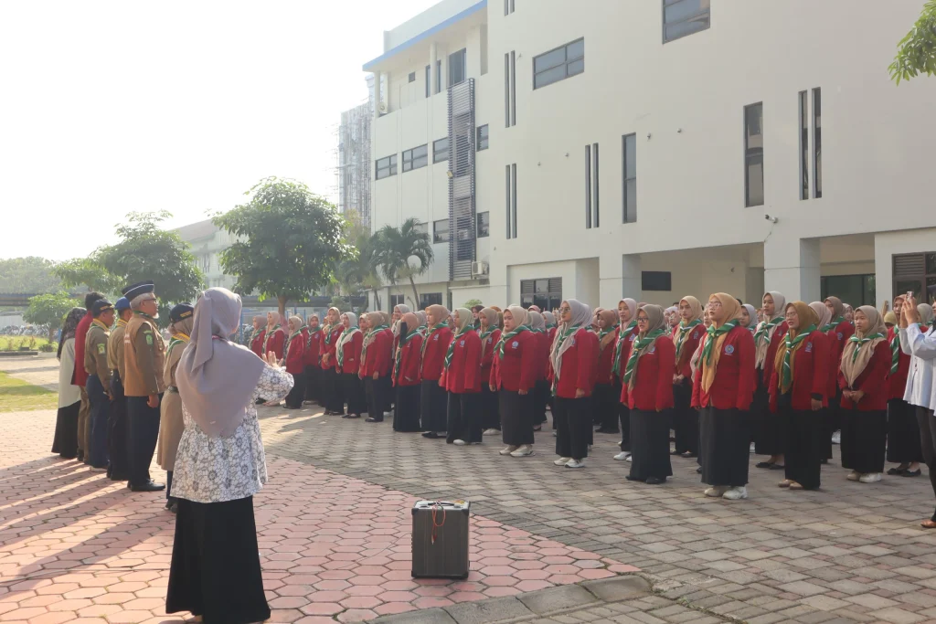 Pembentukan Karakter Calon Guru Lewat Pelatihan Jaya Melati 1 PGSD Umsida