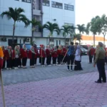 Penuh Semangat! Mahasiswa PGSD Ikuti Upacara Pembukaan Pelatihan Jaya Melati 1