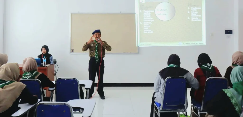 Kupas Tuntas Jati Diri Hizbul Wathan pada Pelatihan Jaya Melati 1 di Umsida