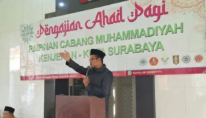 Kajian Ahad Pagi PCM Kenjeran Hadirkan Ketua LDK PDM Pamekasan, Bahas Kristalisasi Spirit Teologi Al-Maun