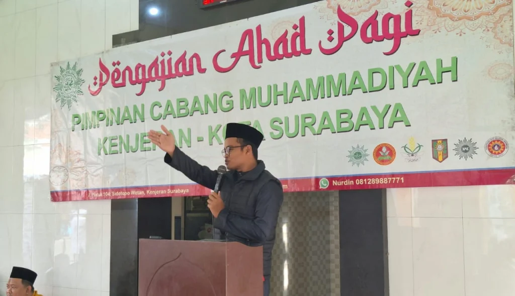 Kajian Ahad Pagi PCM Kenjeran Hadirkan Ketua LDK PDM Pamekasan, Bahas Kristalisasi Spirit Teologi Al-Maun