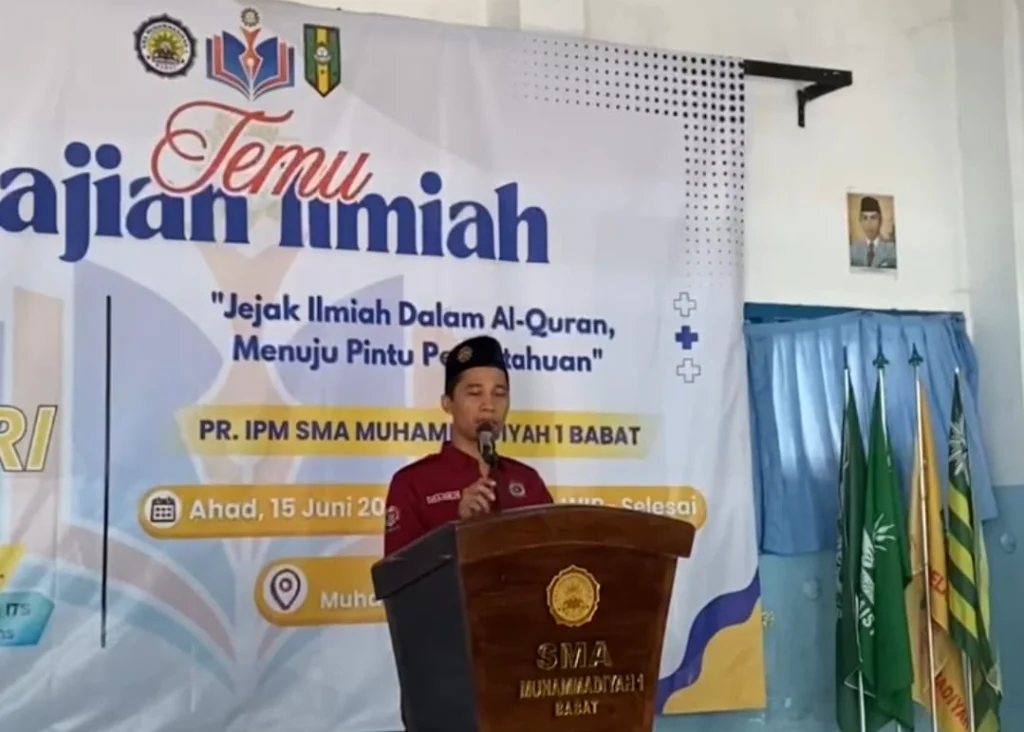 Temu Kajian Ilmiah IPM Muh1ba, Menghadirkan Gus Pur