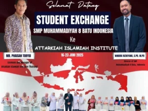 SMP Muhammadiyah 8 Batu Perkuat Diplomasi Pelajar dan Kolaborasi ASEAN Lewat Student Exchange