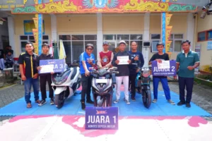 Mantap! Kontes Modifikasi Motor Perdana Meriahkan Penutupan Classmeet MCC SMK Models
