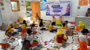 Gebyar Miladiyah Pertama, MIM Sainsqu 2025 Gelar Lomba Mewarnai