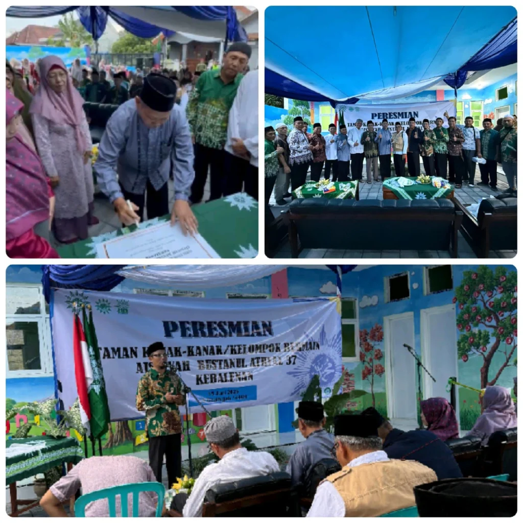 Ketua PDM Banyuwangi Resmikan TK ABA 37 Kebalenan