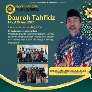 Mengisi Liburan Lebih Bermakna dengan Dauroh Tahfidz Ala MadtsaMutu Pondok Modern Paciran