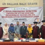Aisyiyah dan Nasyiatul Aisyiyah Saksikan Ujian Promosi Doktor Toni Arianto di UIN Malang