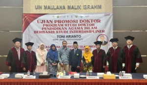 Aisyiyah dan Nasyiatul Aisyiyah Saksikan Ujian Promosi Doktor Toni Arianto di UIN Malang