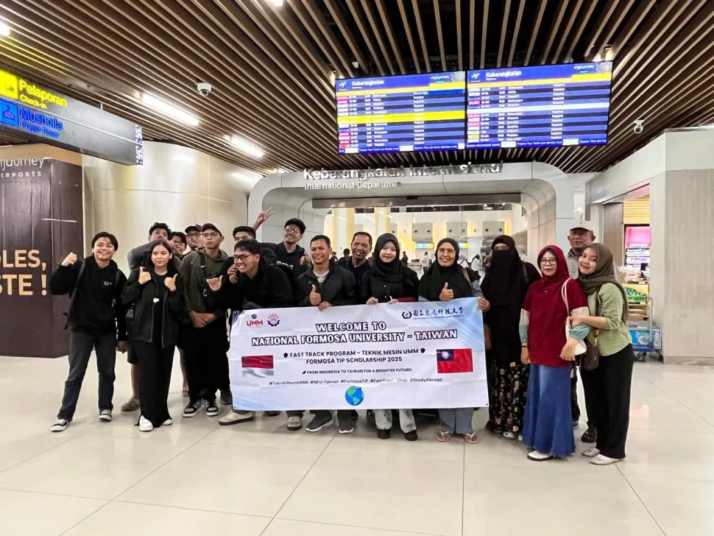 Fast Track UMM: Kisah Empat Mahasiswa Diwisuda di Taiwan