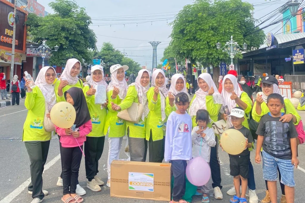 Meriahkan Milad ke-94, Nasyiah Ponorogo Ajak Warga Senam dan Tabligh Akbar
