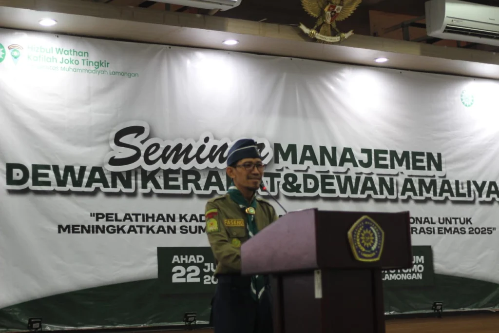 Ramanda Bi’ul Buka Seminar HW UMLA: Kader Harus Berdampak di Masyarakat