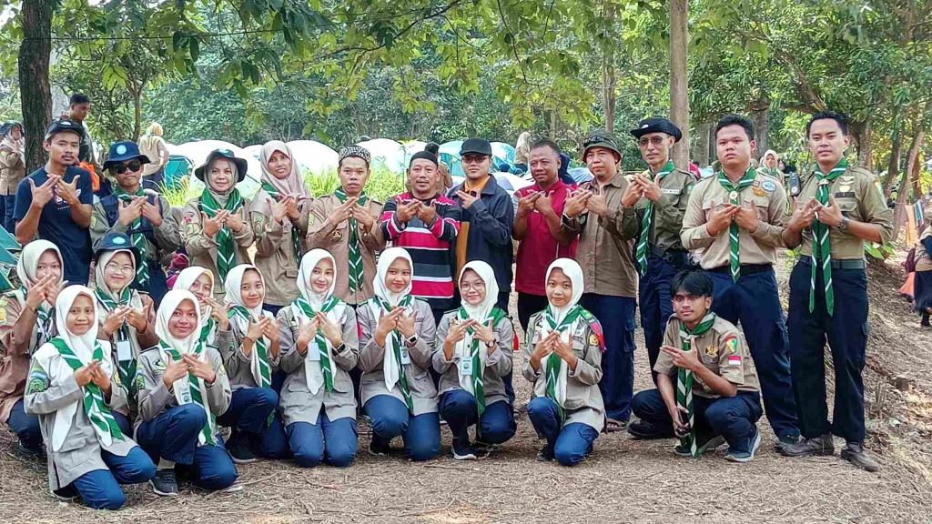 Kwarda HW Kota Blitar Kobarkan Semangat di Perkemahan Purwosari