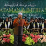 Tangis Haru Warnai Khataman dan Imtihan Ngaji Morning SMP Mulia Tulangan
