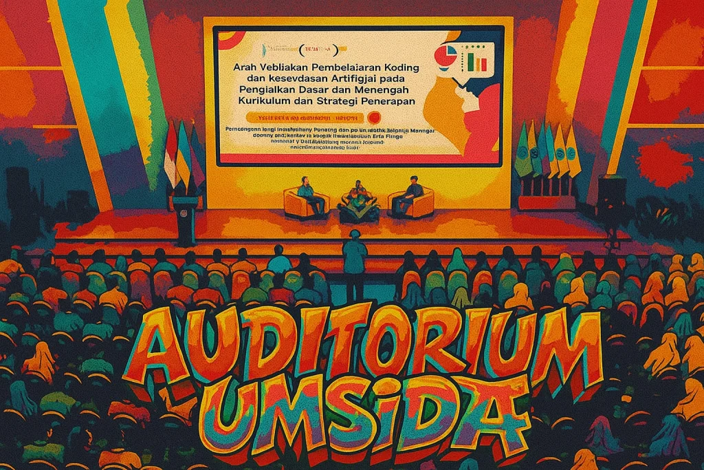 SMK Muhammadiyah 1 Blitar Siap Sambut Indonesia Emas 2045 lewat Seminar Kurikulum Koding dan AI