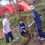 Totalitas dan Sigap, Kwarda HW Kota Blitar Tunjukkan Kepedulian di Kemah Besar HW Jatim