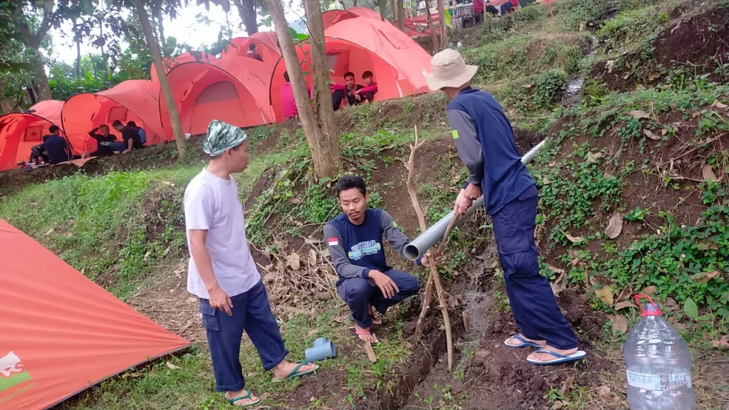 Totalitas dan Sigap, Kwarda HW Kota Blitar Tunjukkan Kepedulian di Kemah Besar HW Jatim