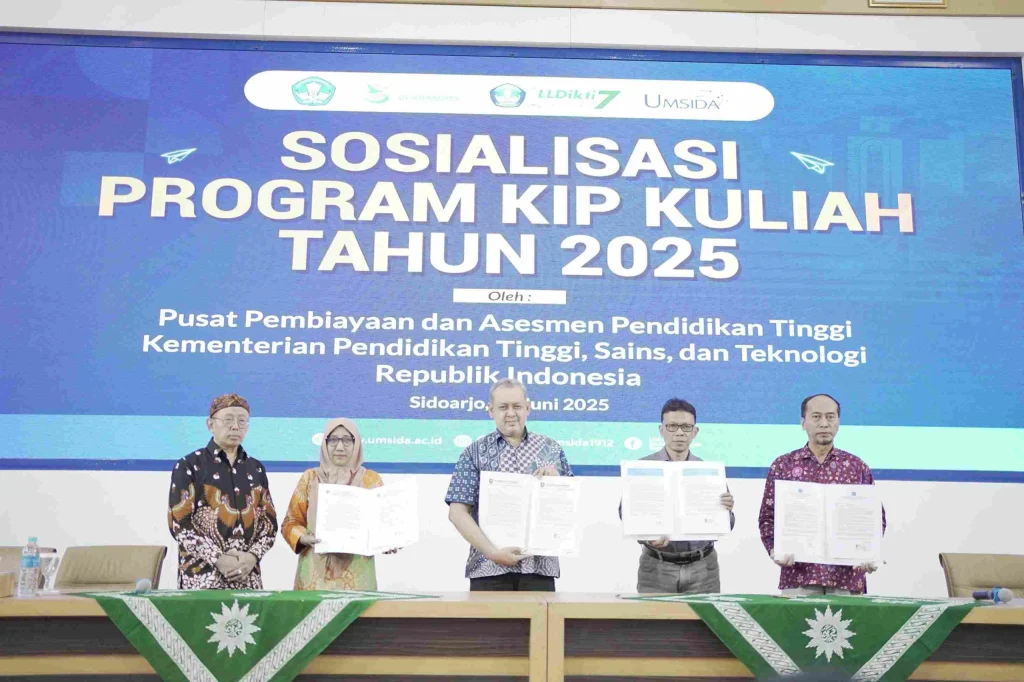 Kemendikti Saintek Amanahi Umsida Jadi Tuan Rumah Sosialisasi KIP Kuliah 2025