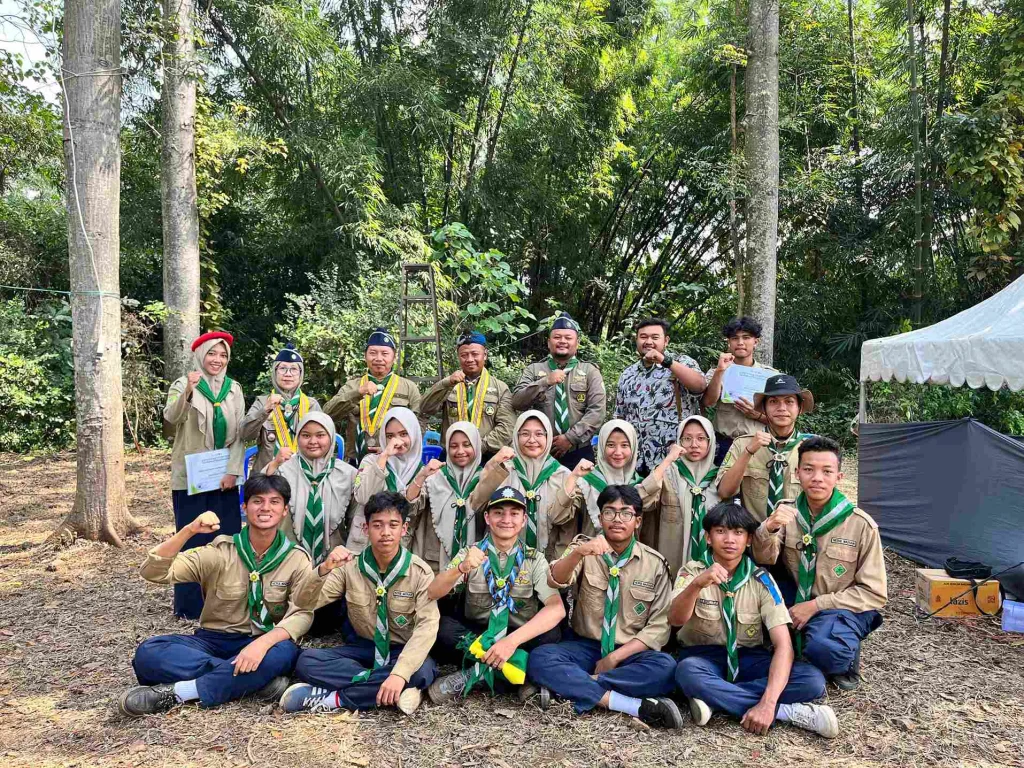 SMA Muhammadiyah 7 Surabaya Tunjukkan Karakter Pemimpin dalam Kegiatan Kemah Besar HW Jatim