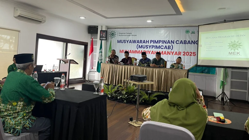 PCM Manyar Gelar Musypimcab, Bahas Rencana Pembangunan SMP Muhammadiyah