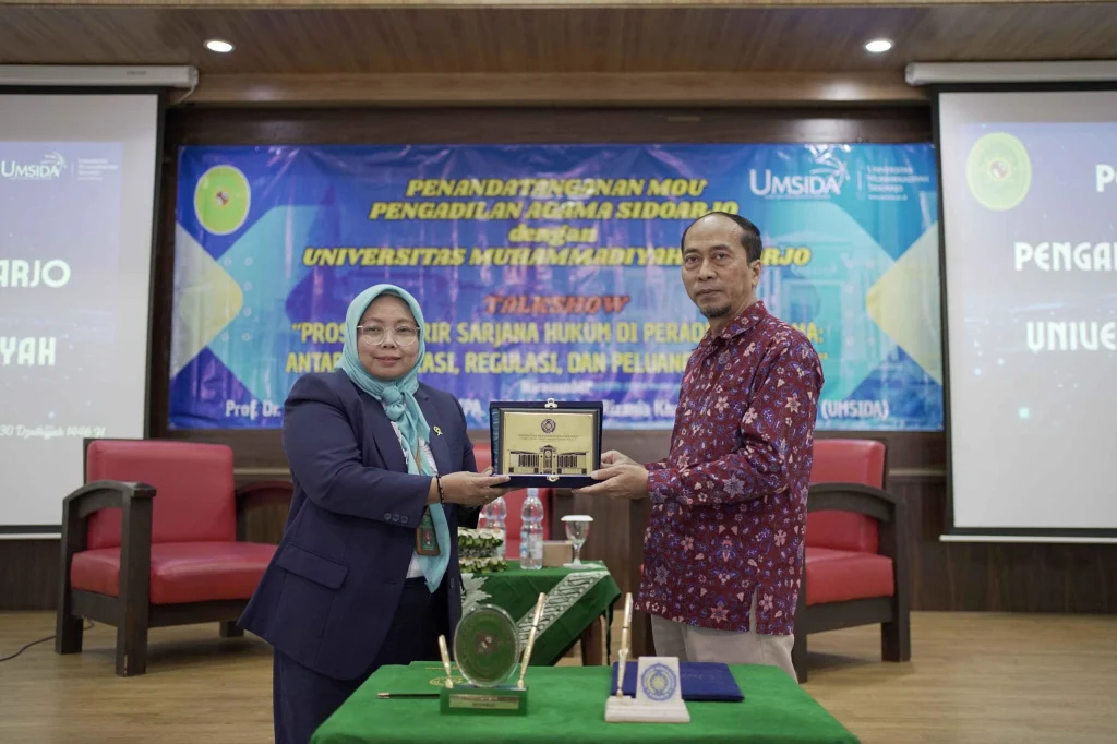 Komitmen Umsida dan Pengadilan Agama Sidoarjo Tingkatkan Kualitas Pendidikan Hukum