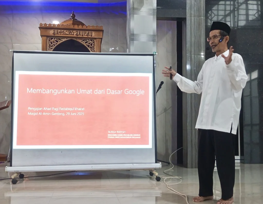 PAP Fastabiqul Khairat Genteng Usung Tema Membangunkan Umat dari Dasar Google