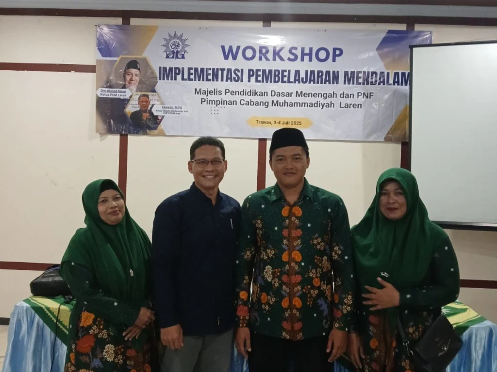 MTs Muhammadiyah 4 Bulubrangsi Ikuti Workshop Pembelajaran Mendalam PCM Laren