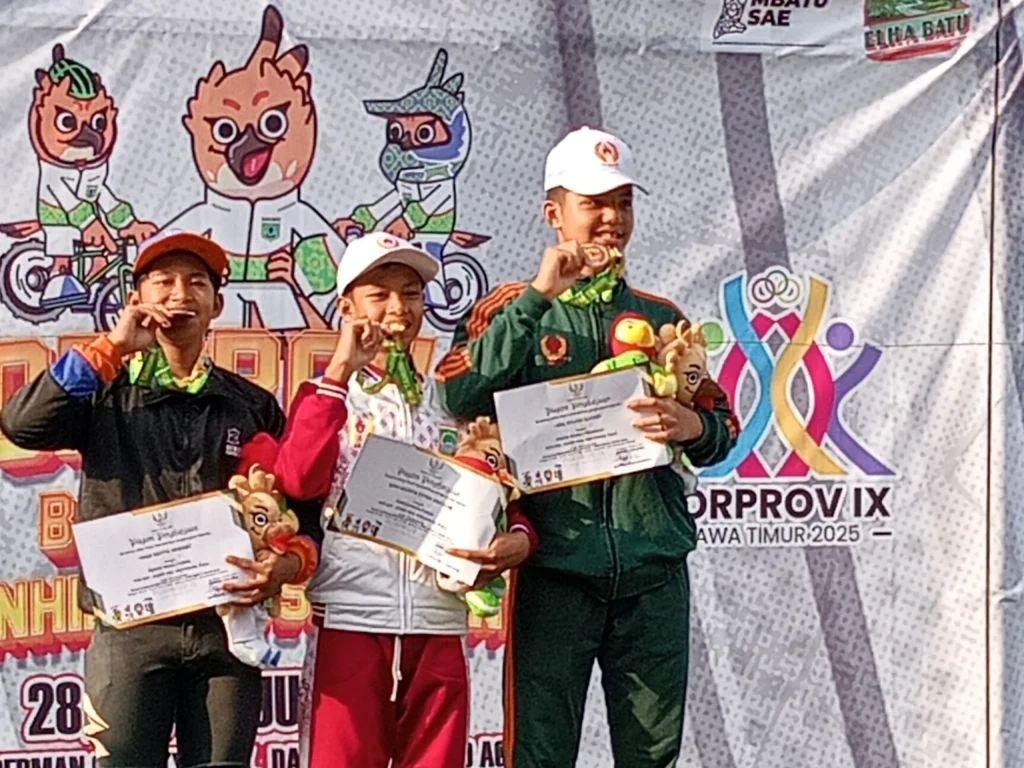 Abel Kylash Raih Medali Perunggu di Porprov Jatim 2025 Cabor Downhill