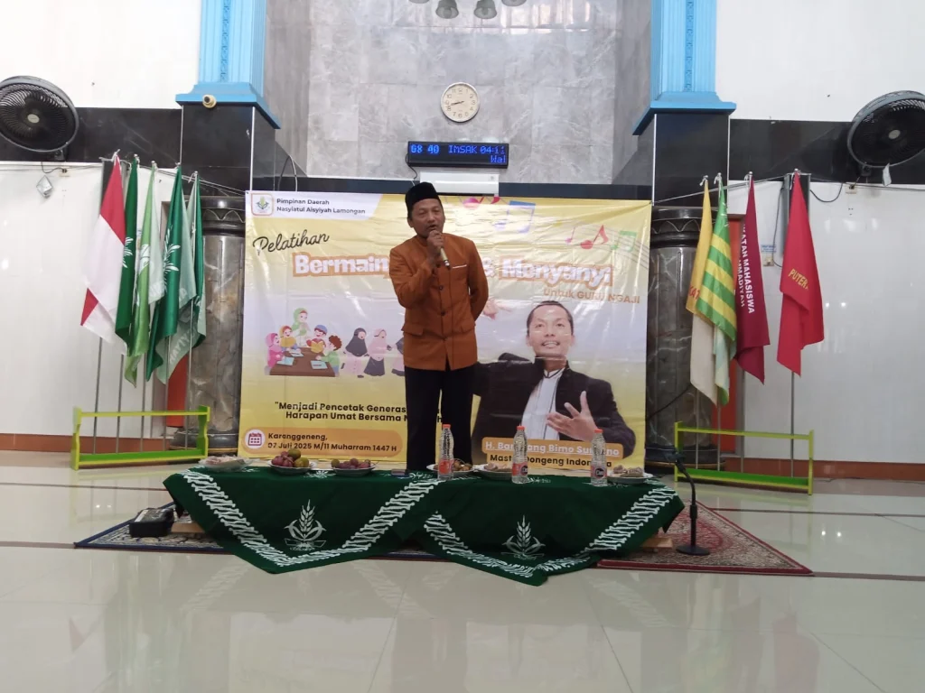 PDNA Lamongan Hadirkan Sang Pendongeng di Kegiatan Parenting Guru Ngaji