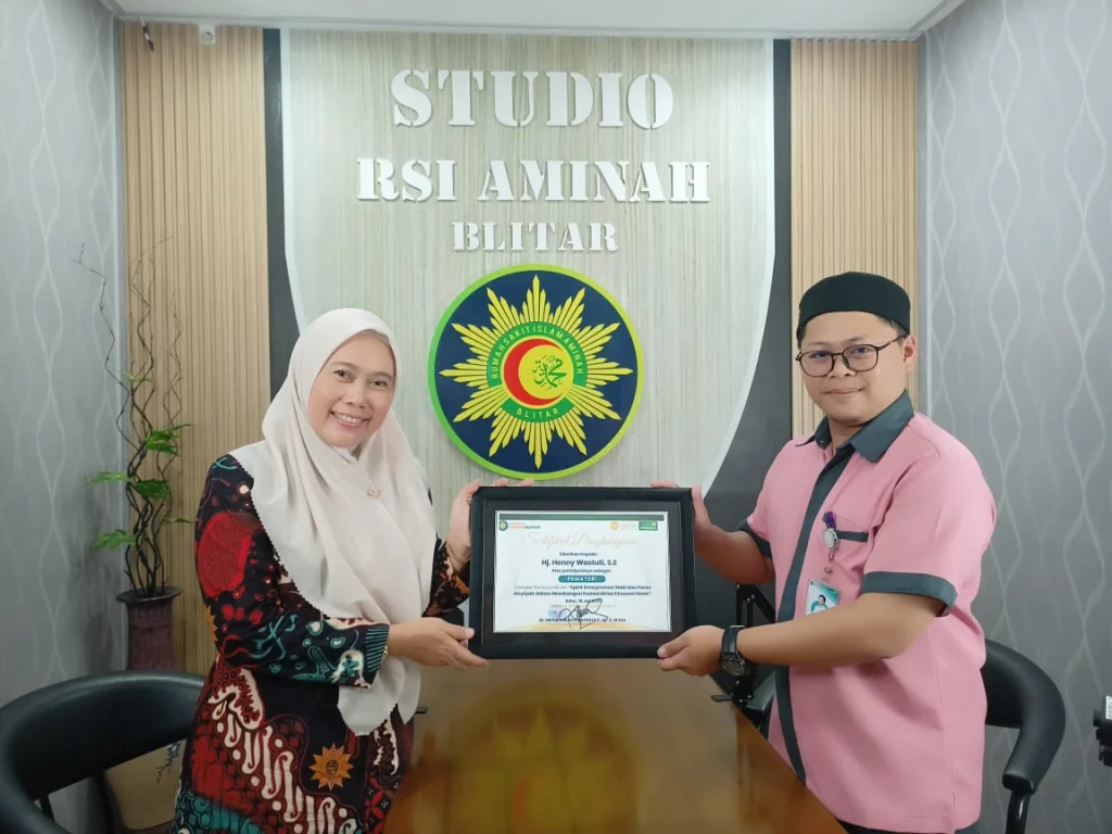 Bangkitkan Semangat Ekonomi Umat, Podcast RSI Aminah Blitar Bahas Spirit Entrepreneur Nabi